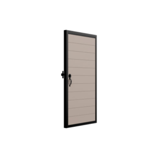 DuraPost Vista gate aluminium surround