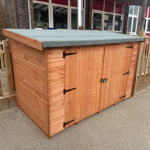 Pent Bikestore 2.1m x 1.2m